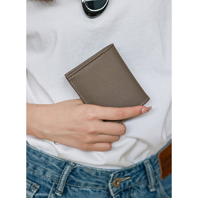 DIY Bifold Wallet Kit Taupe | Make Your Own Wallet at Home - POPSEWING®