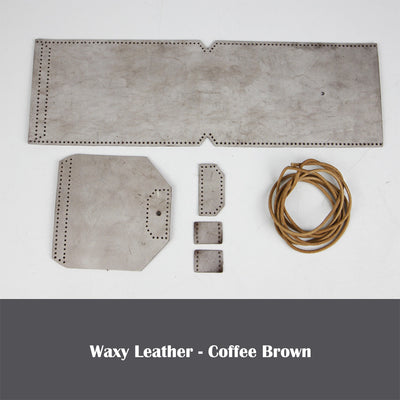 Brown Leather Phone Bag Kit | DIY Bag Kits - POPSEWING®