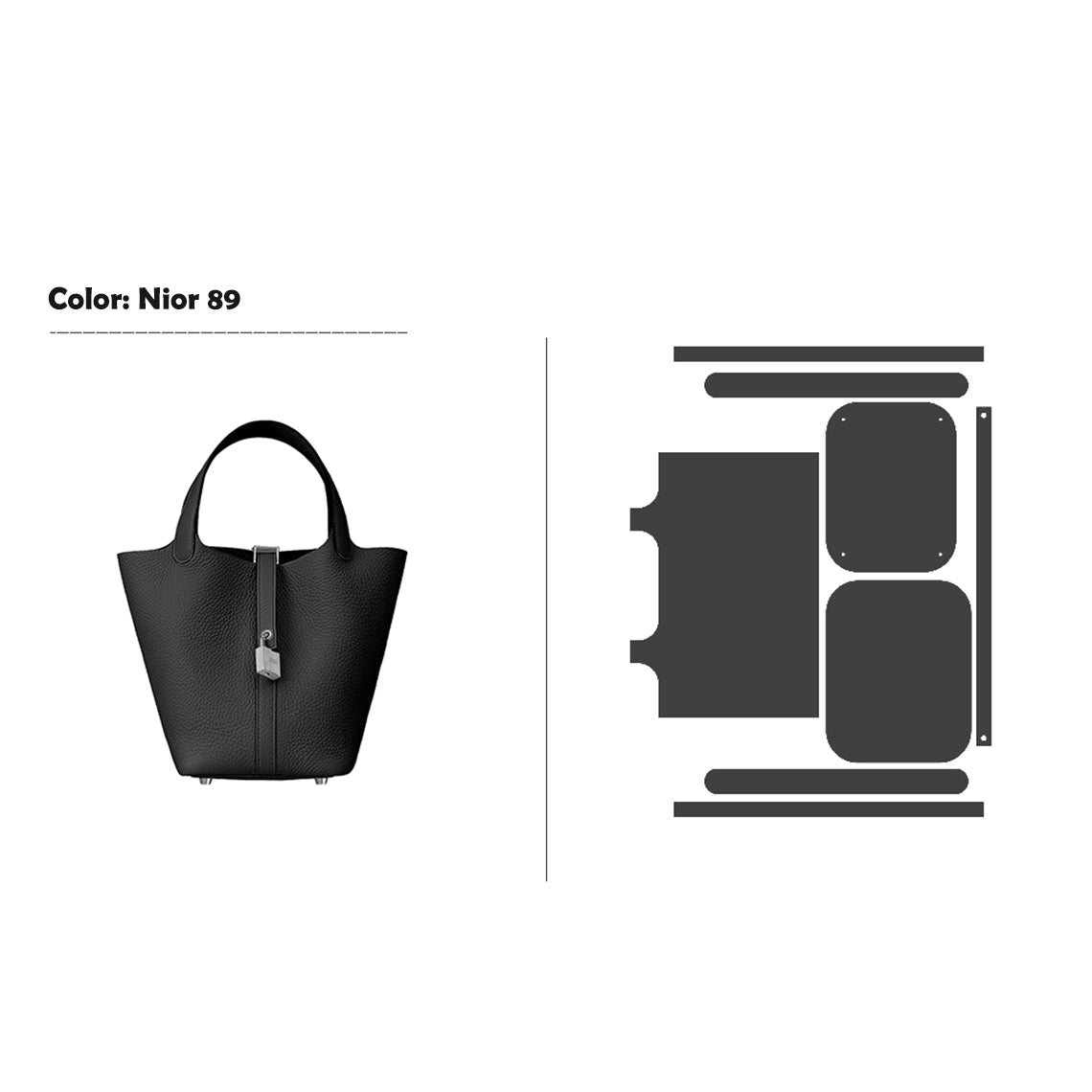 Picotin Lock Tote Bag - Advanced Leather Bag Kits – POPSEWING®