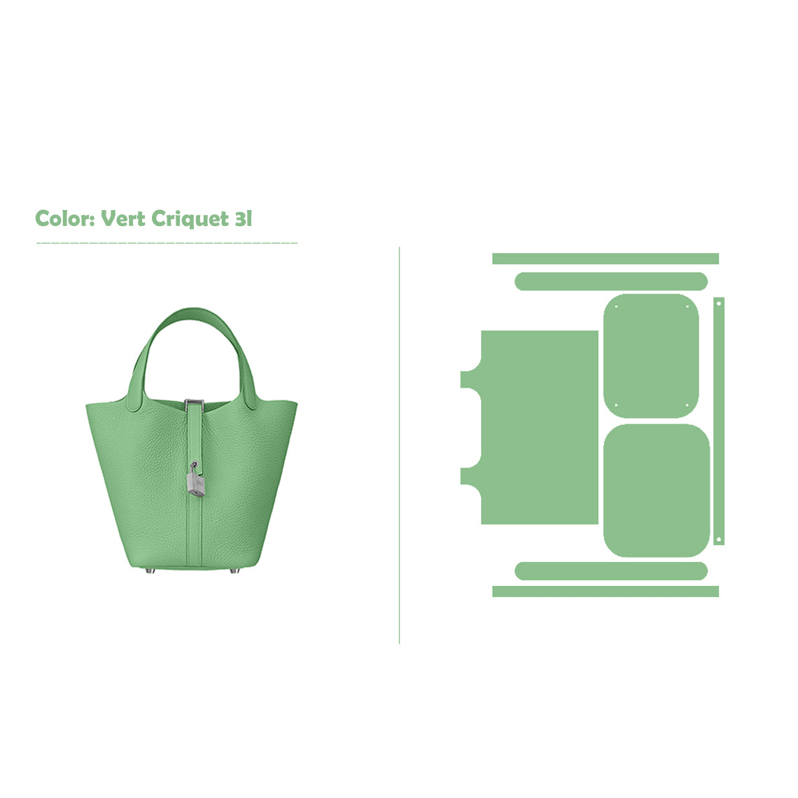 Picotin Lock Tote Bag - Advanced Leather Bag Kits – POPSEWING®