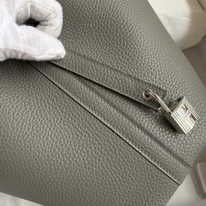 POPSEWING® Full Grain Leather New Lock Tote Bag - Advanced Kits
