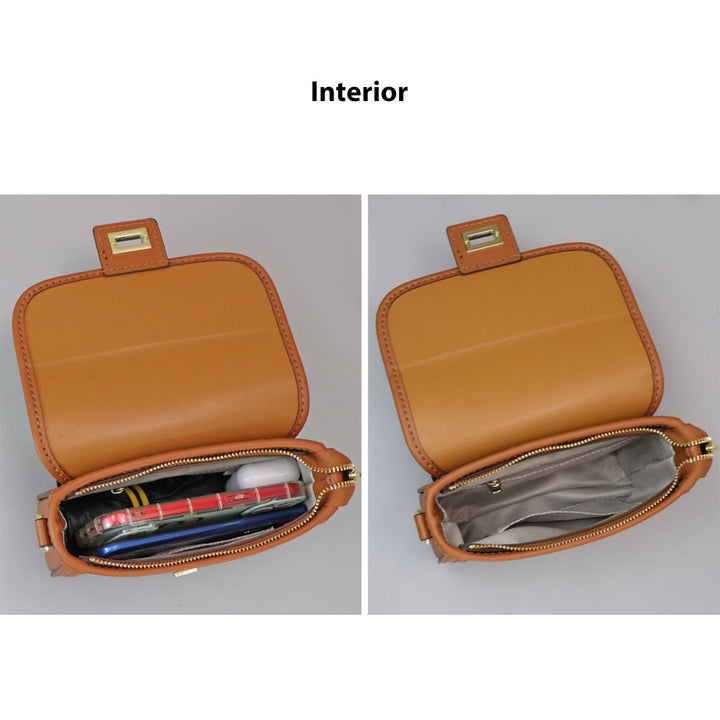 DIY saddle bag interior | Make a everyday bag at home