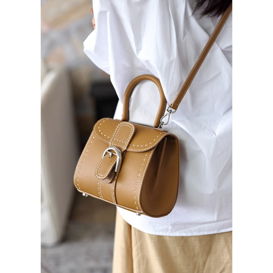 POPSEWING® Leather Inspired Delvaux Saddle Bag DIY Kits