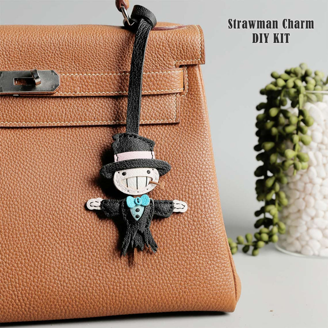 Turnip Head Scarecrow Leather Charm DIY Kit | Character from Howl's Moving Castle - POPSEWING®