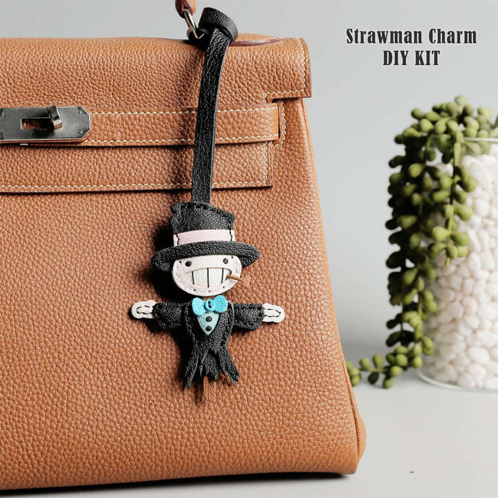 Turnip Head Scarecrow Leather Charm DIY Kit | Character from Howl's Moving Castle - POPSEWING®