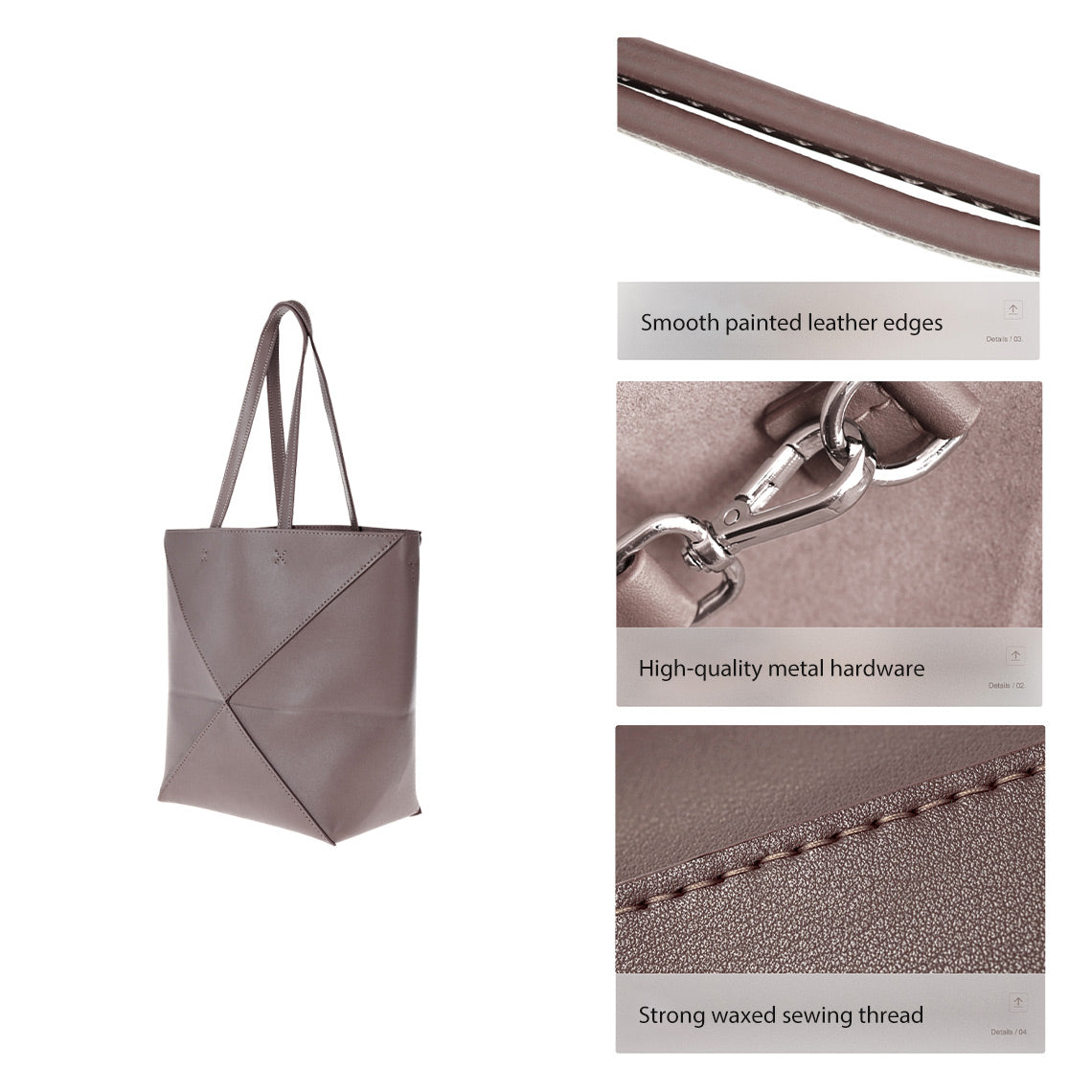 Genuine Leather Bag Patterns | DIY Tote Bags - POPSEWING®