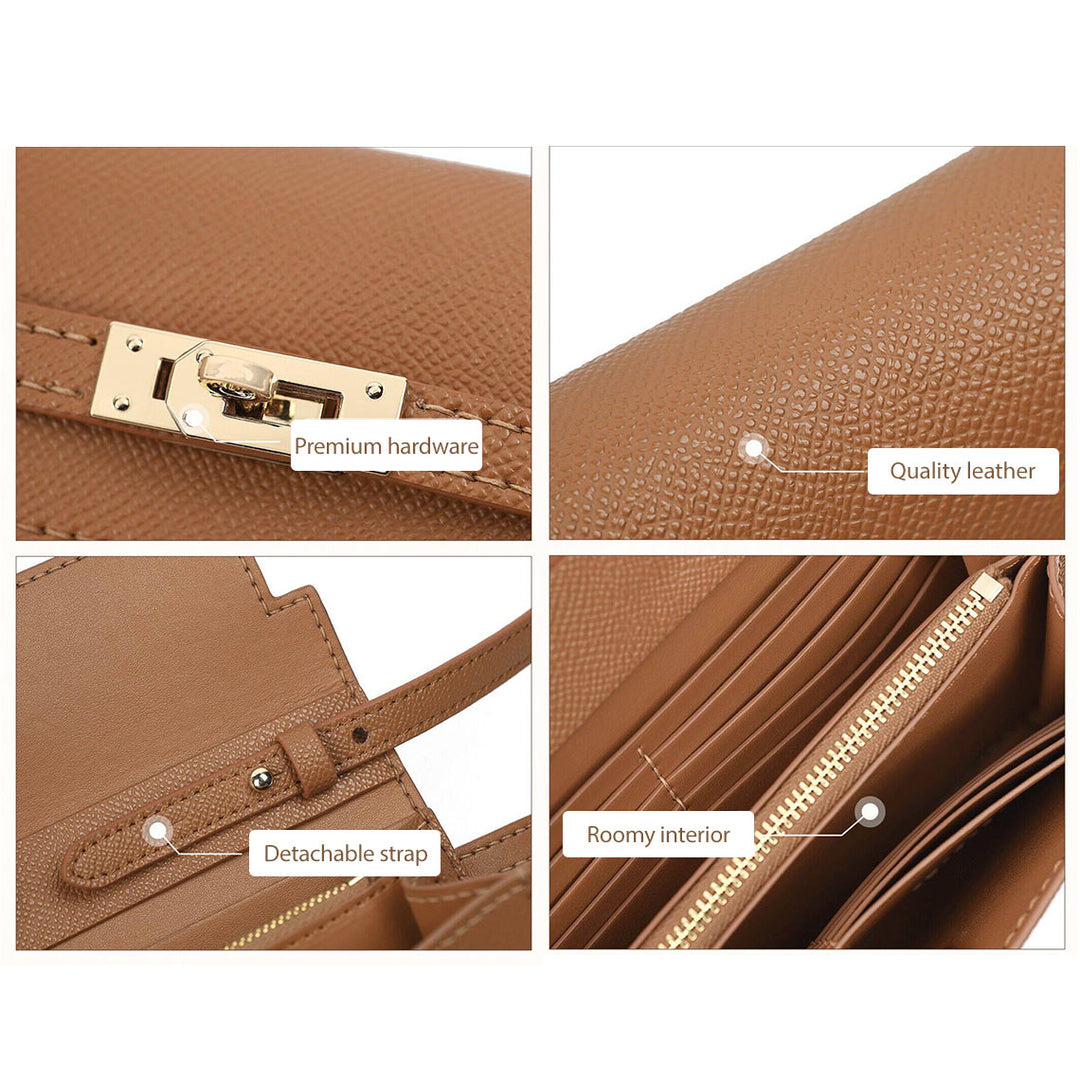 POPSEWING® Leather Kelli Long Wallet DIY Kit