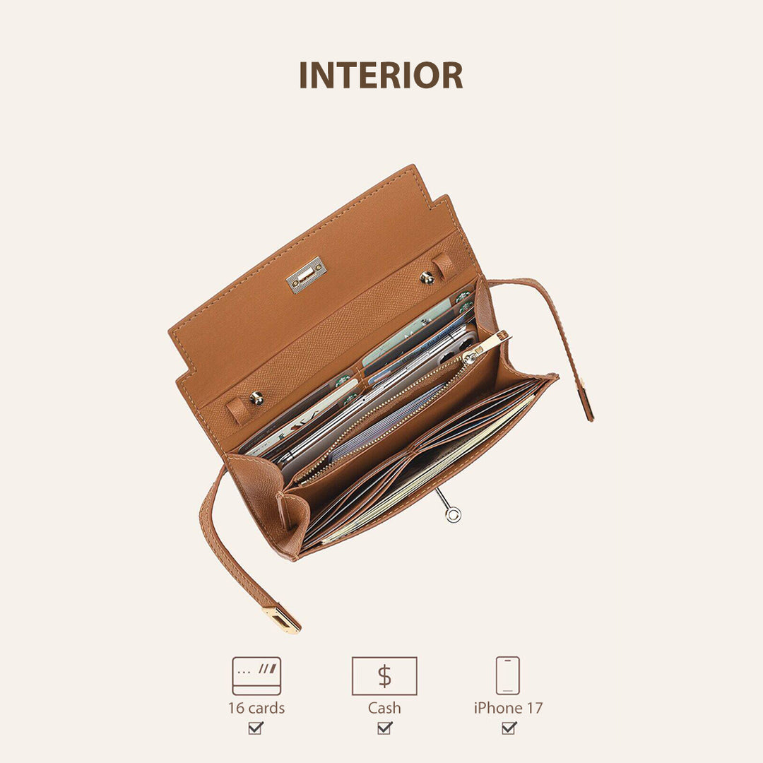 POPSEWING® Leather Kelli Long Wallet DIY Kit