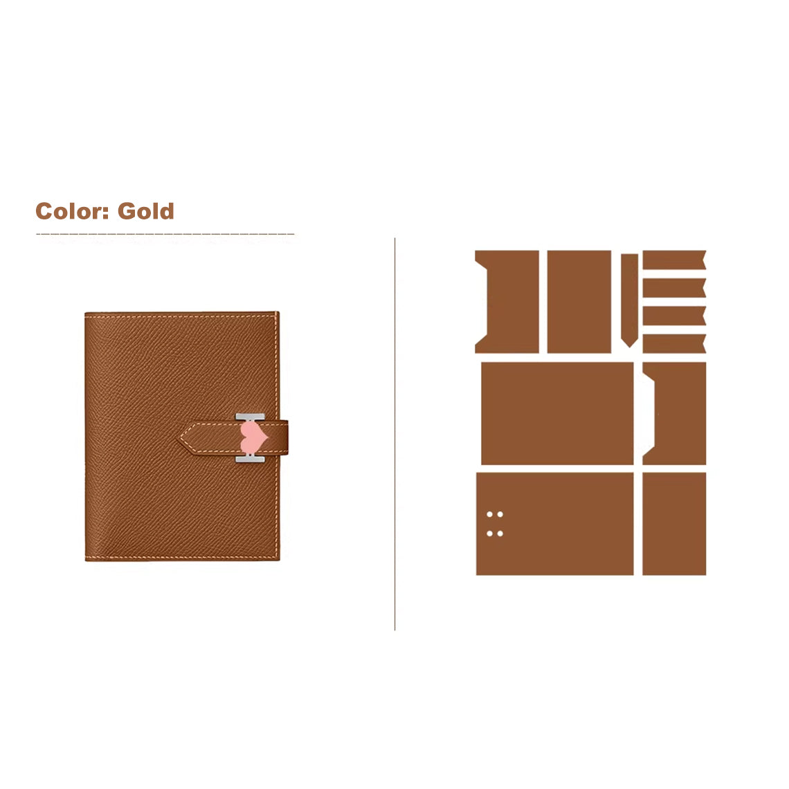 Bearn Compact Card Wallet DIY Kit - Best Handmade Wallet for Woman