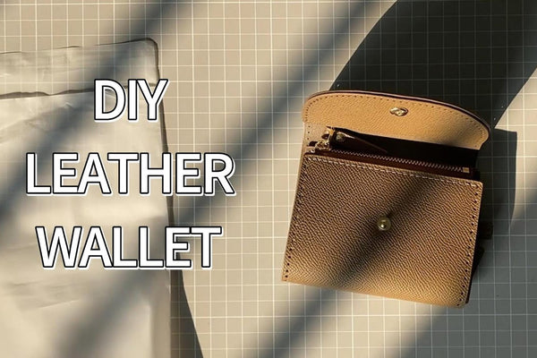 Coin Wallet Leather DIY Kit