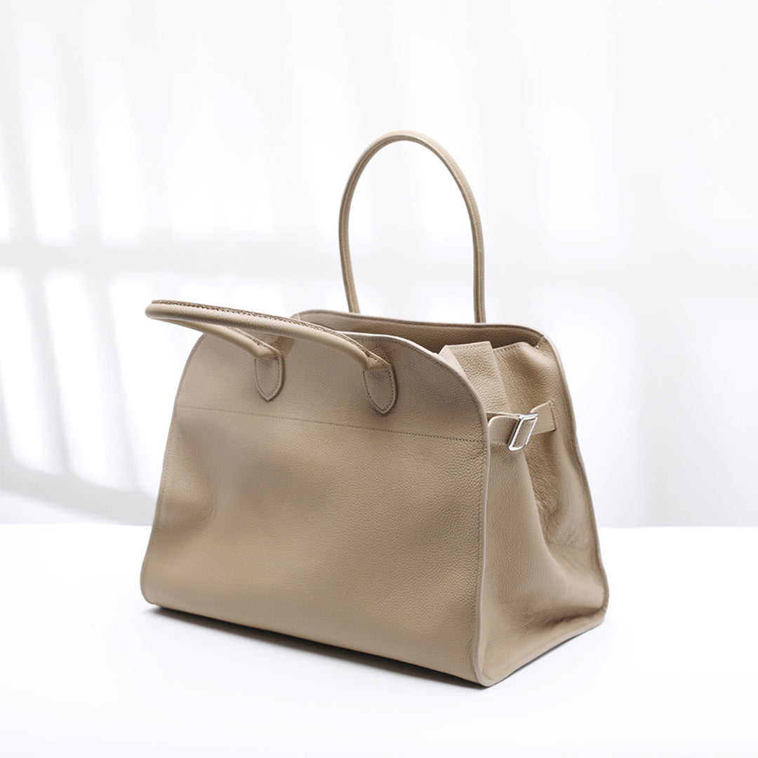 Leather Inspired Tote Handbag