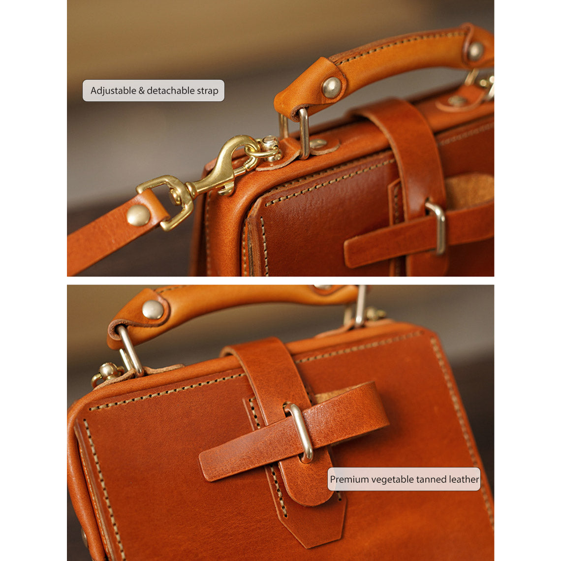 Details for the Leather Handbag Making Kits - POPSEWING®