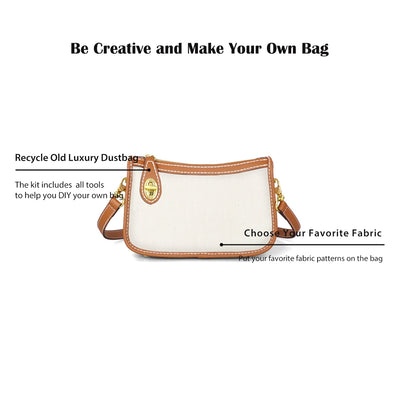 POPSEWING® Leather Dustbag Recycle Crossbody Bag DIY Kits