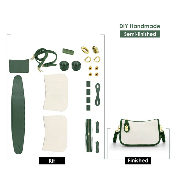 POPSEWING® Leather Dustbag Recycle Crossbody Bag DIY Kits