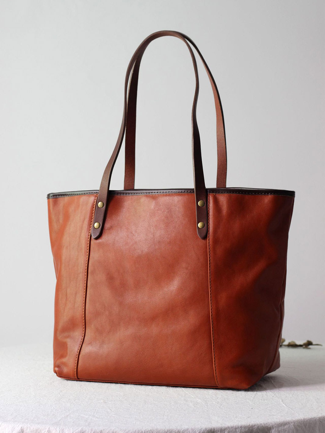 Ladies office bag | Brown tote bag