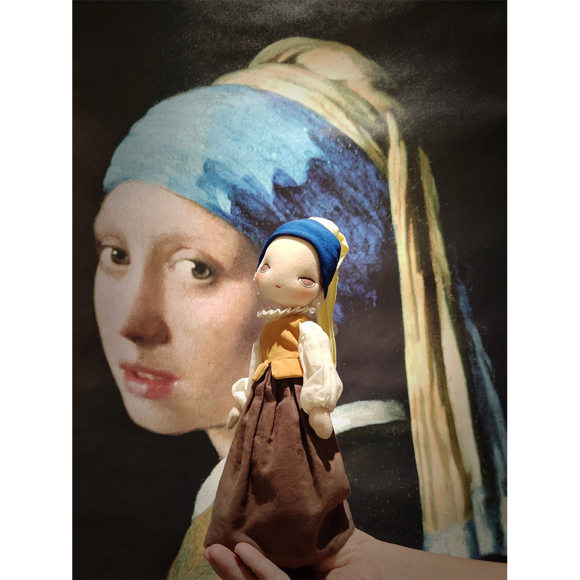 Girl with a Pearl Earring Fabric Doll | Handmade Projects - POPSEWING®