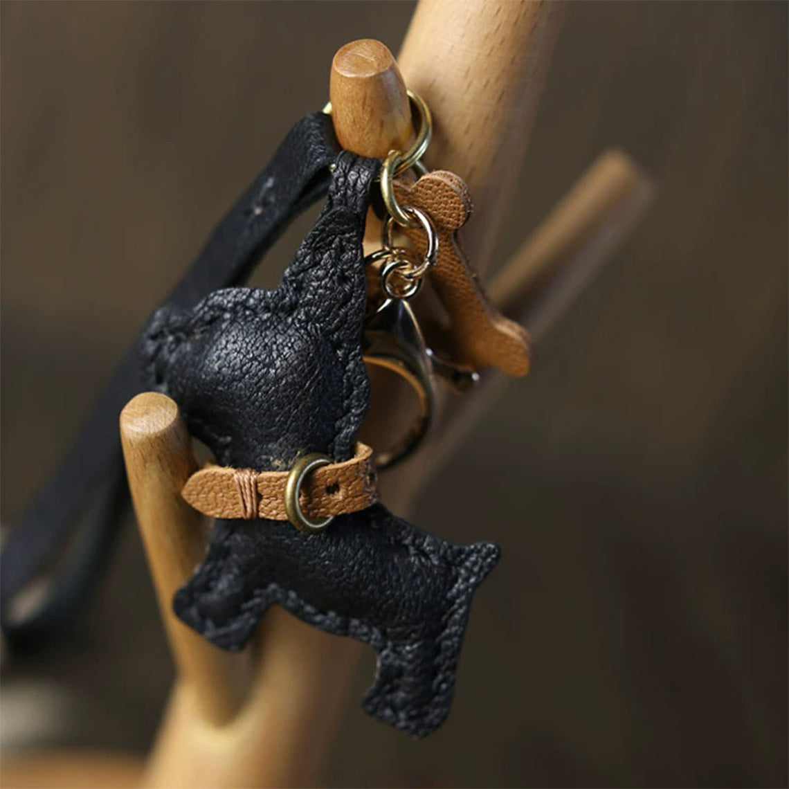Dog Leather Keychain DIY Kit | Handmade Gifts for Dog Lovers