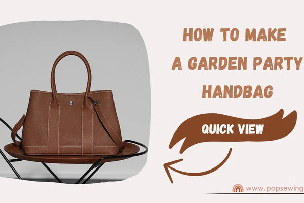Inspired Garden Handbag Leather DIY Kit