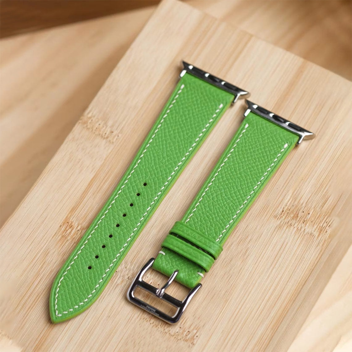 Green Apple Watch Band | Leather Watch Bands DIY Kit - POPSEWING®