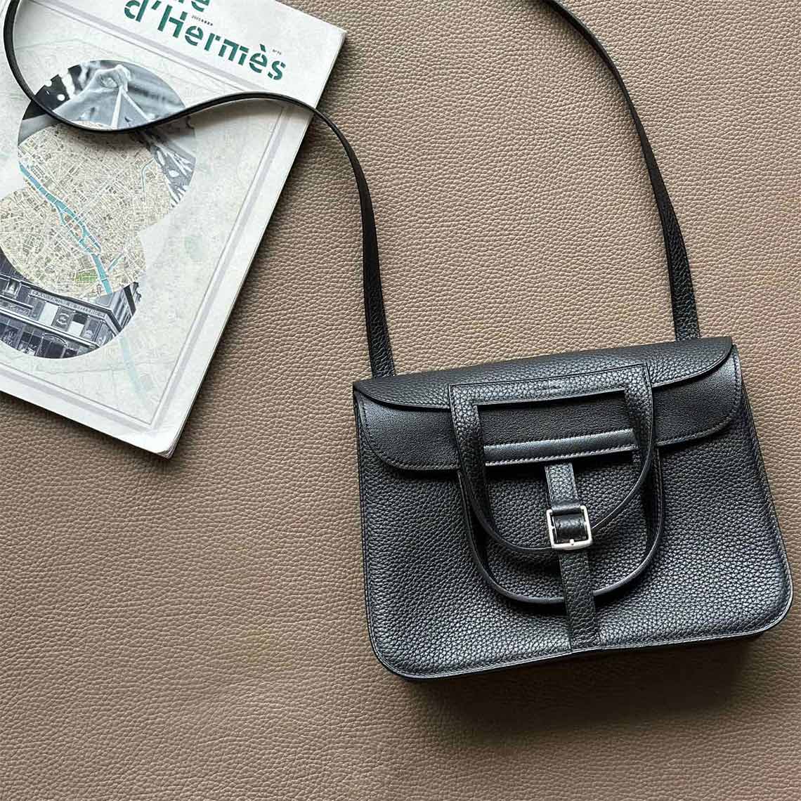 Handmade Leather Classic Horseshoe Bag for Women – POPSEWING®