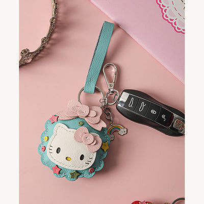 POPSEWING® Sheep Leather Christmas Vibe Kitty Keychain DIY Kit