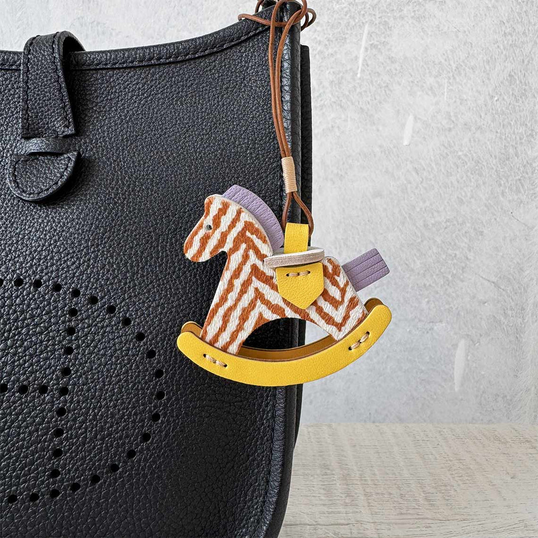 POPSEWING® Leather Fur Horse Charm