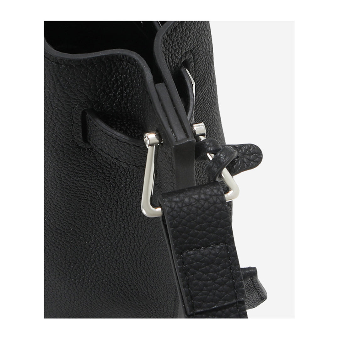 Top Grain Leather Inspired Kelly Bucket Bag