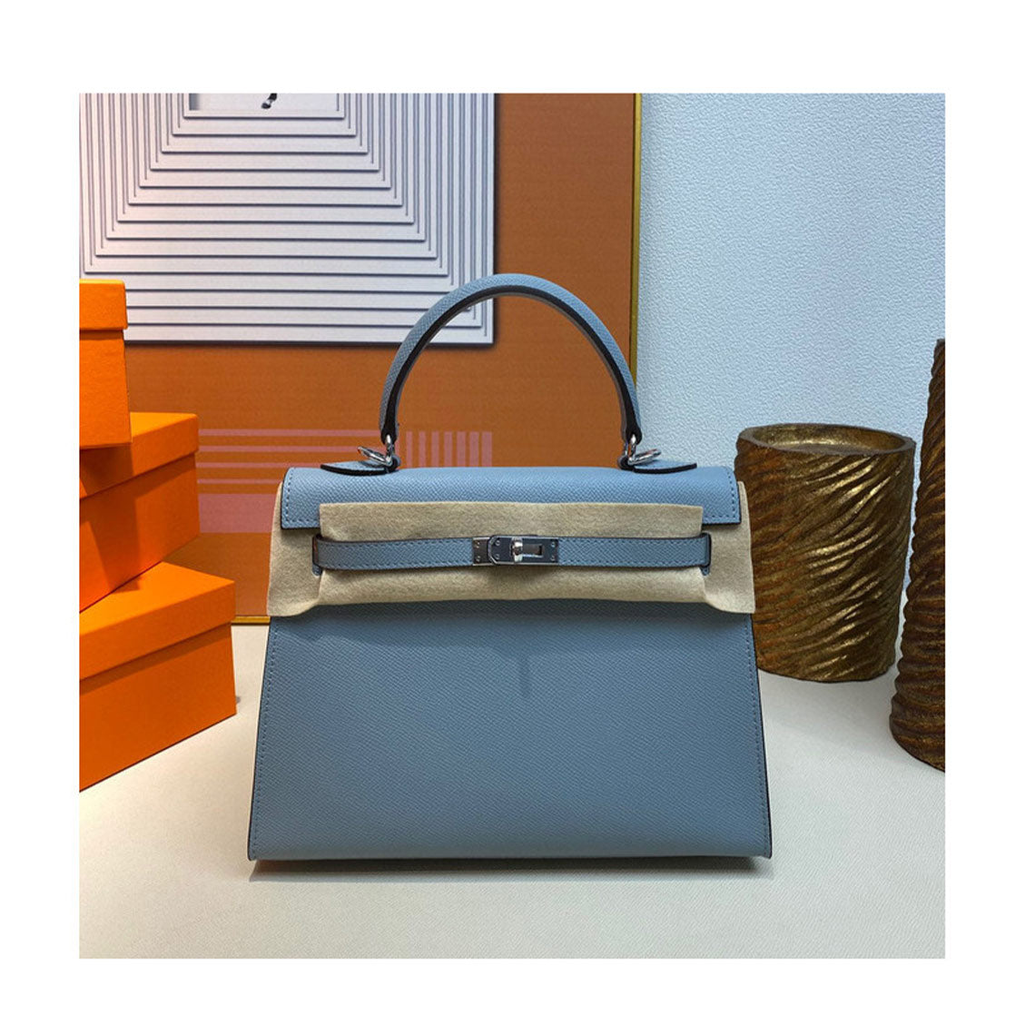Epsom Inspired Kelli Handbag | Classic Handbags for Women – POPSEWING®