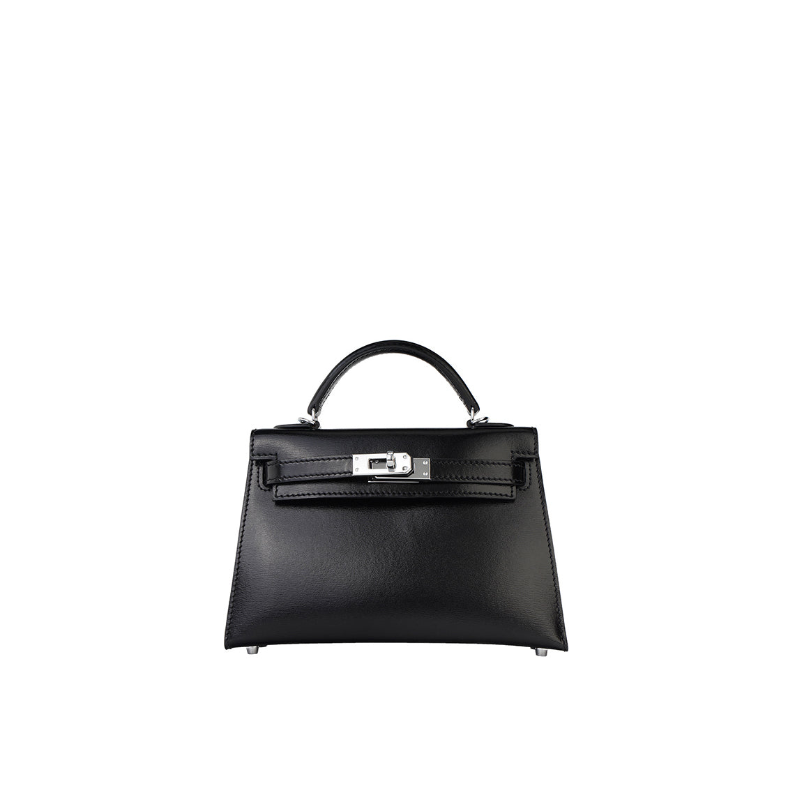 Hermes mini kelly black Clearance