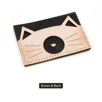 Card Holder DIY Purse Kit in Brown Black - POPSEWING®