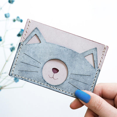 Cute Cat Pattern Card Holder DIY Kit - POPSEWING®