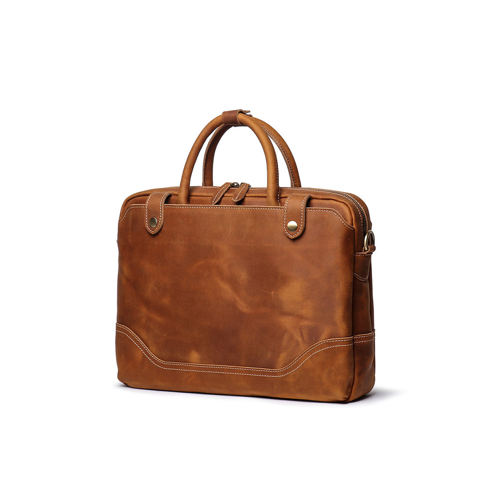 Leather bag for men | Laptop briefcase