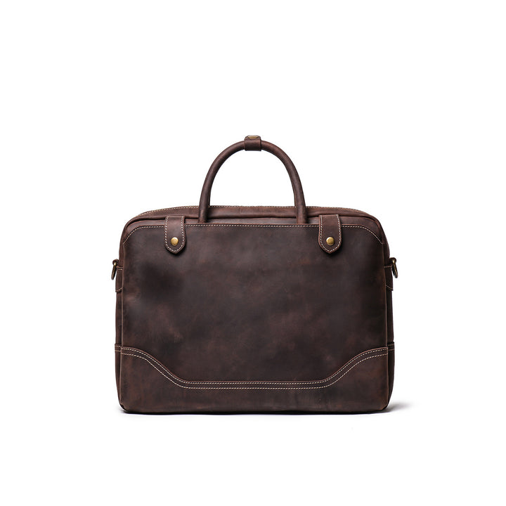 Leather messenger bags for men | Laptop handbag
