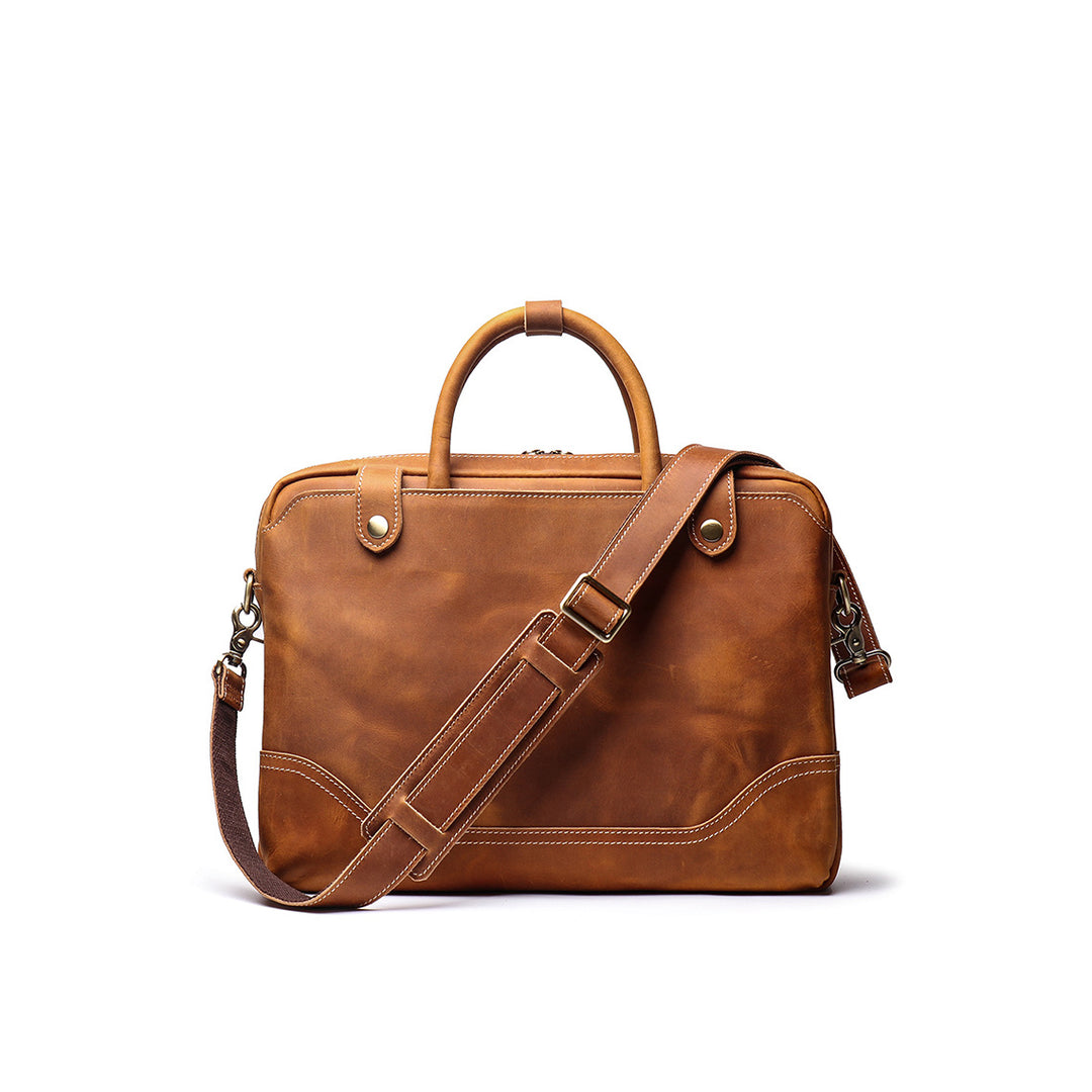 Leather briefcase for men | Leather crossbody bags for men
