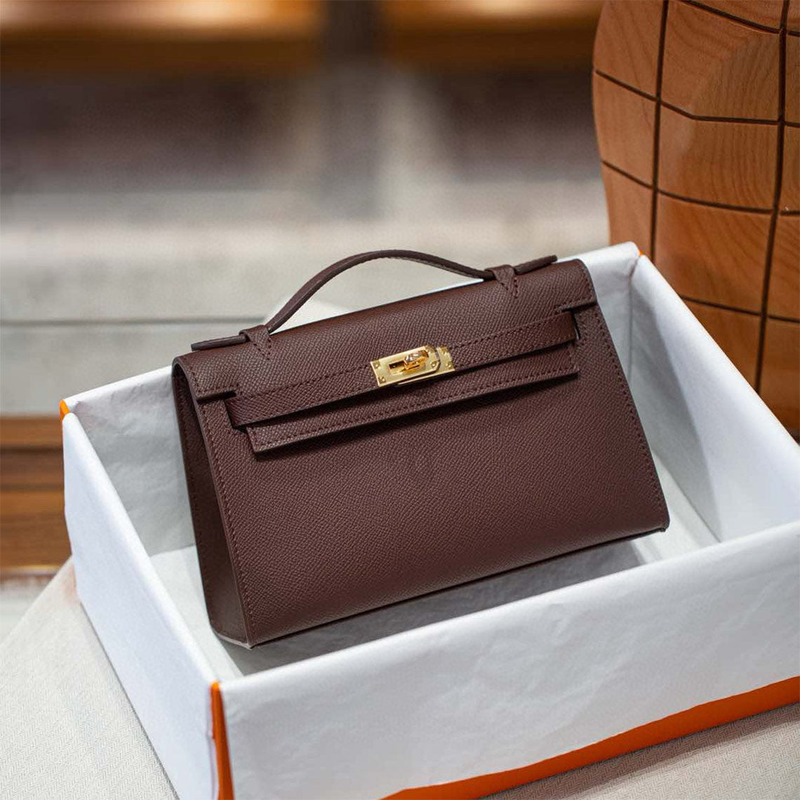 Leather Inspired Kelli Clutch for Women – POPSEWING®