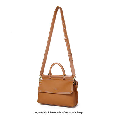 Brown Leather Crossbody Bag Handbag