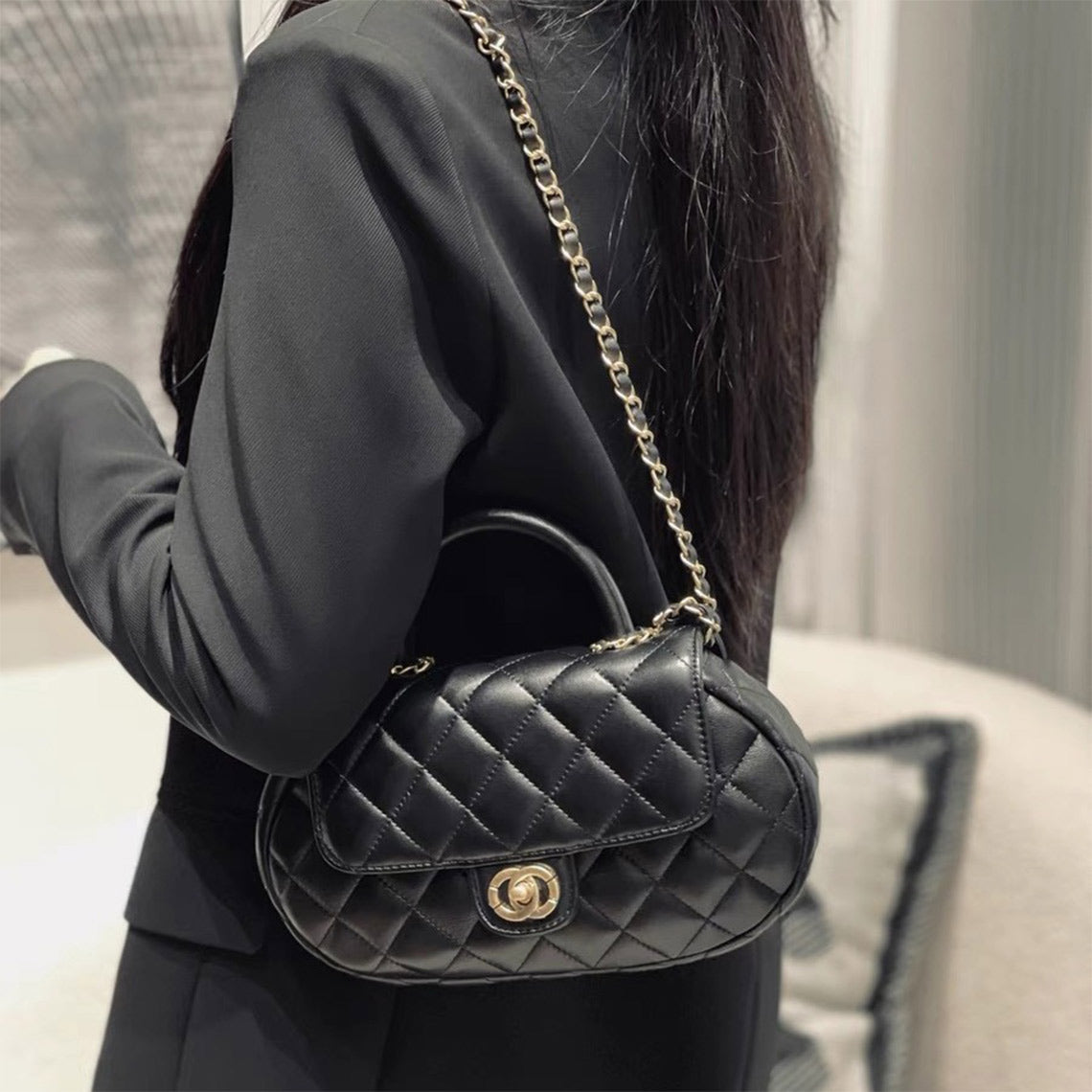 Sheep Leather Inspired Cute Flap Handbag