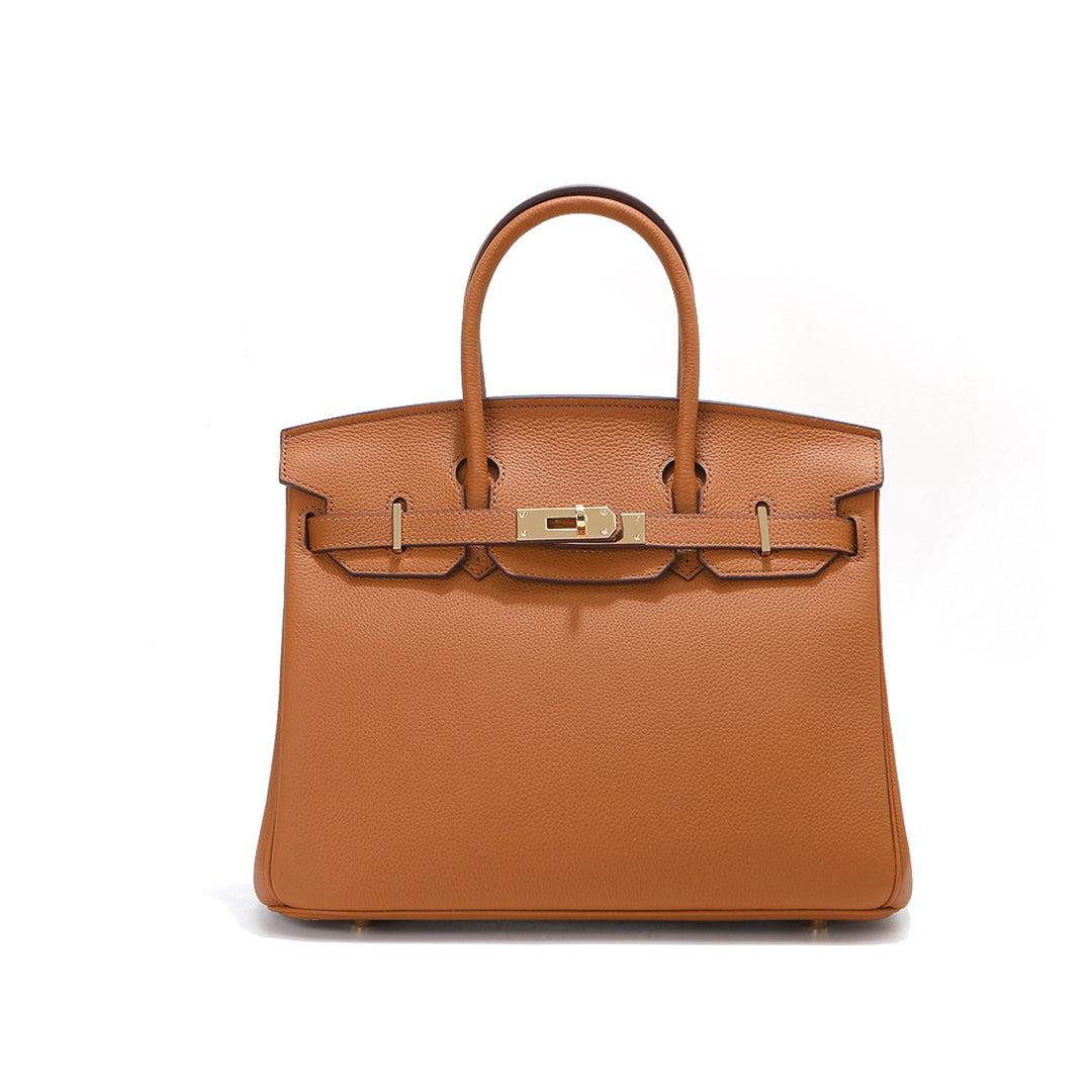 Top Grain Leather Inspired Birk Handbag