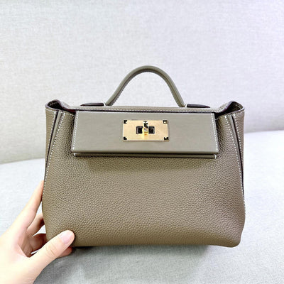 Classic Luxury Handbag for Women | Taupe 2424