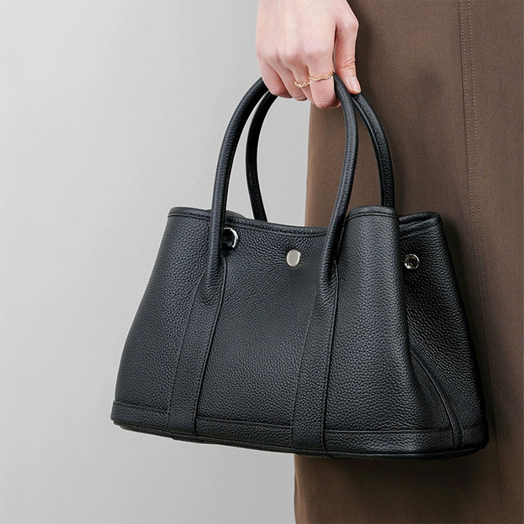 Top Grain Leather Inspired Garden Handbag