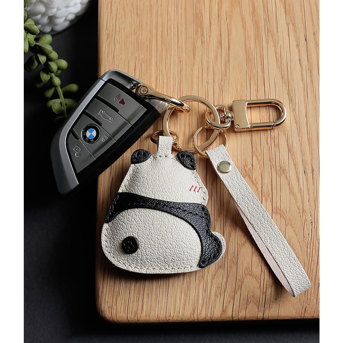 Cute Giant Panda Charm DIY Kit | Easy Keychain DIY Kit for