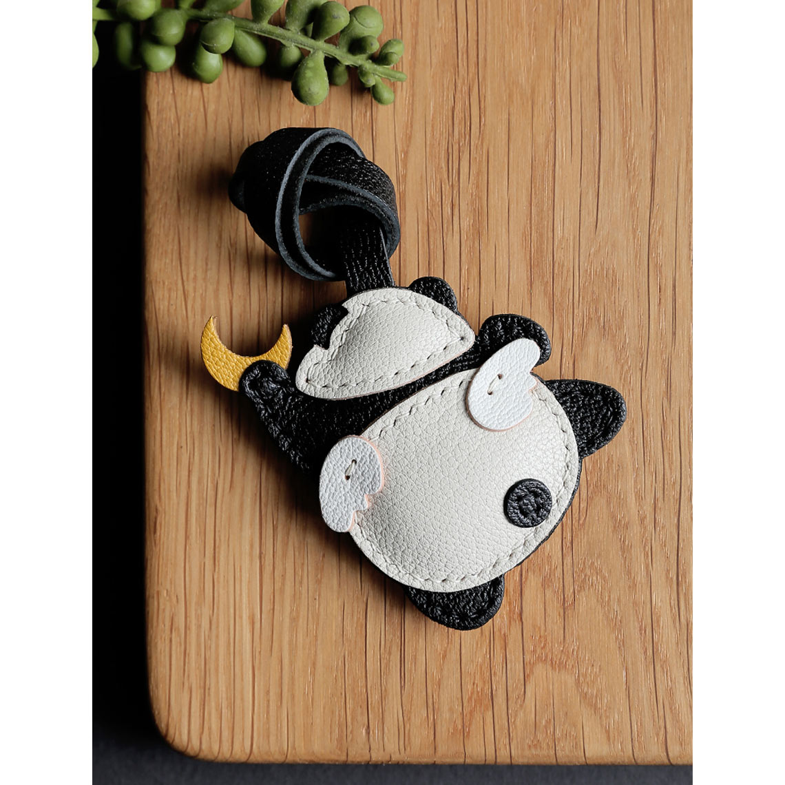 POPSEWING® Leather Angel Panda Keychain DIY Kits