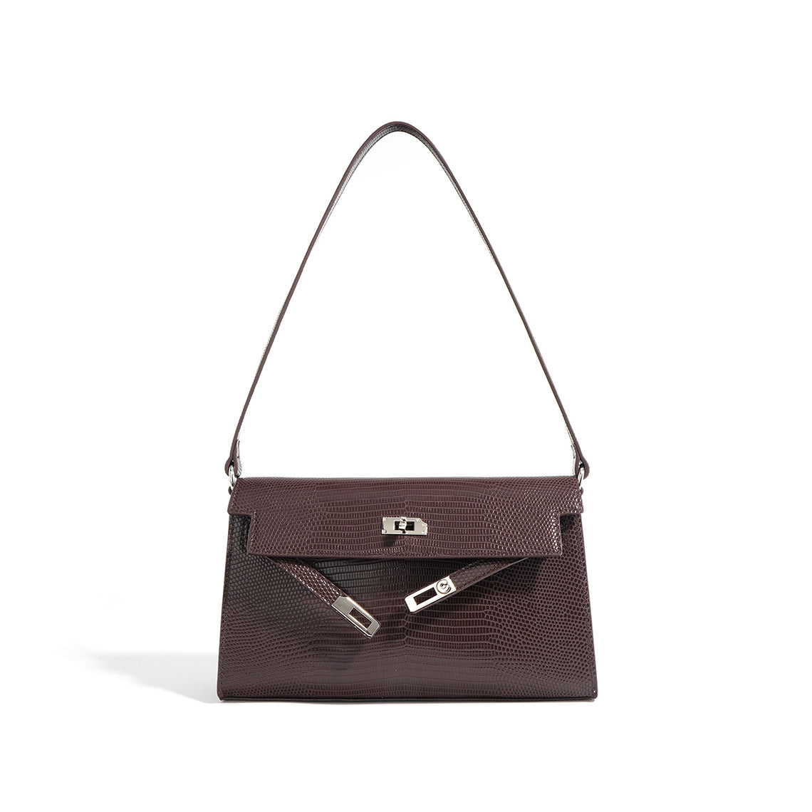 Leather Inspired Kelly Shoulder Bag