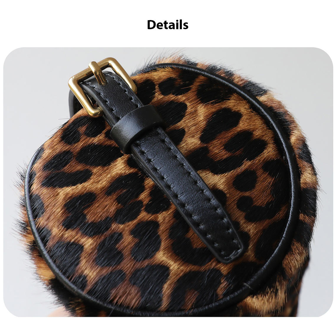 Chic Fur Leather Women Cylinder Bag – POPSEWING®