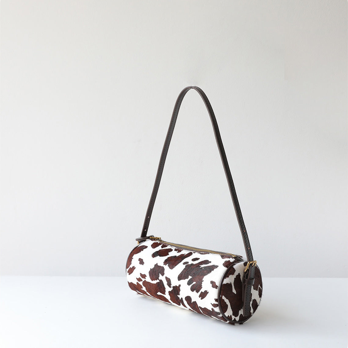 Chic Fur Leather Women Cylinder Bag – POPSEWING®