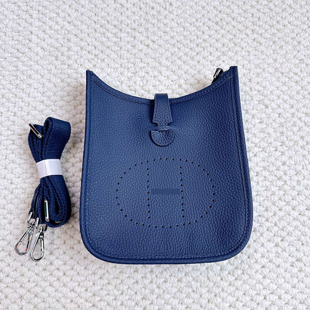 Top Grain Leather Inspired Evelyne Crossbody Bag