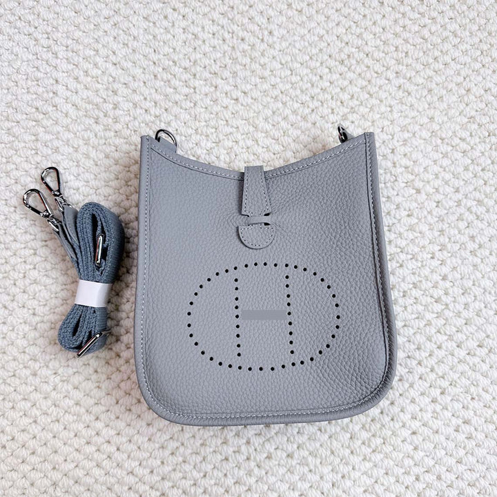 Top Grain Leather Inspired Evelyne Crossbody Bag