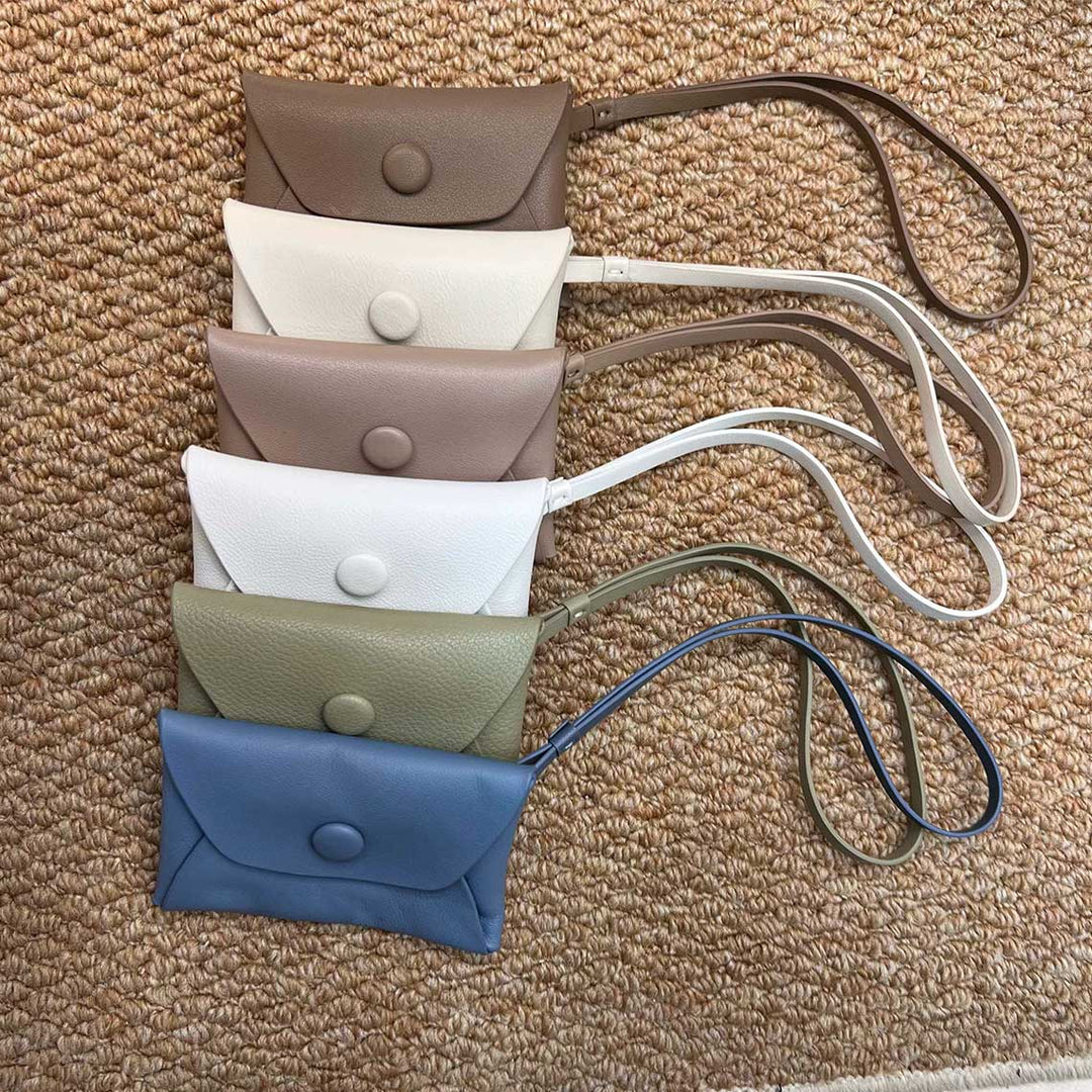 Leather Wrist Change Purse