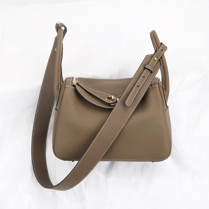 Faux Leather Wide Crossbody Strap