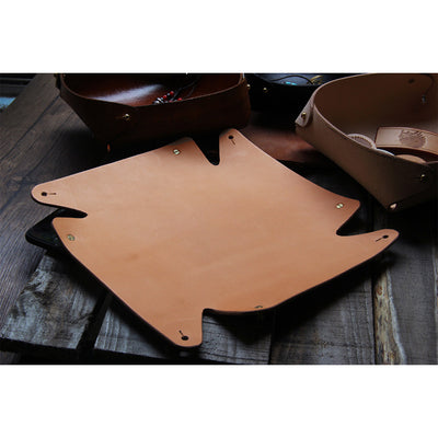 Handmade Leather Valet Tray | Leather Tray Pattern - POPSEWING®